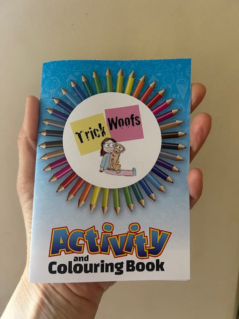 Trick Woofs Activity and Colouring Book