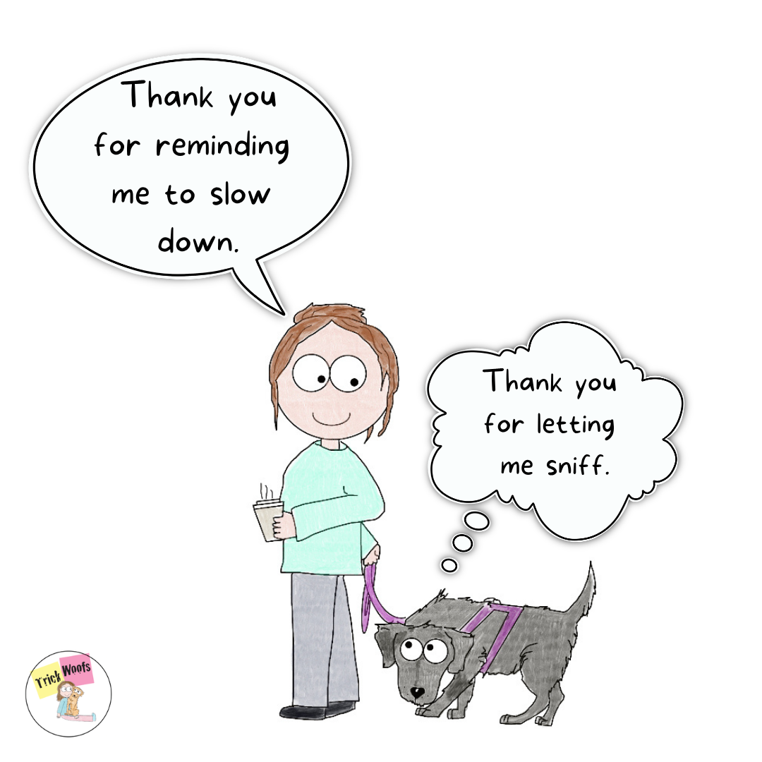 Print - Thank you for letting me sniff